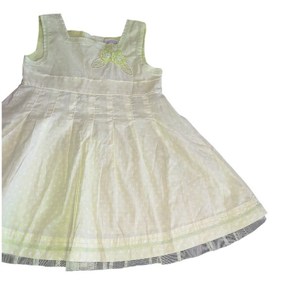 Starting out•Light Green Polka Dots Dress - Picture 5 of 11